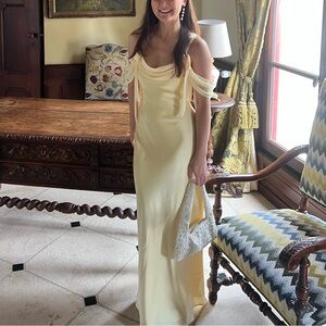 Show Me Your MuMu Yellow Maxi Dress